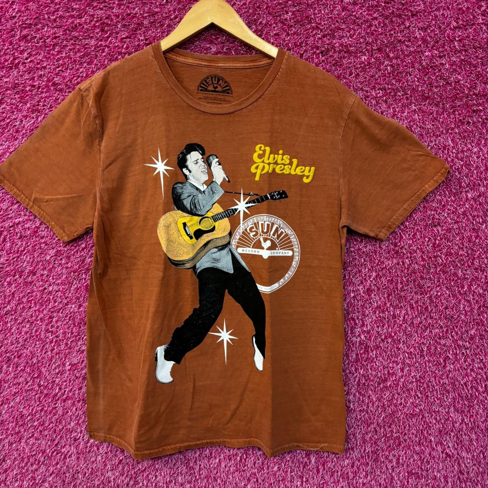 

Elvis Presley Puffy Print Rock Tshirt 4XL