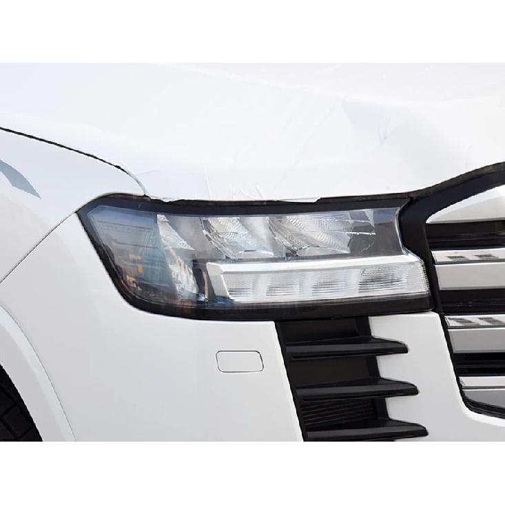 1x White Left/Right Headlight Washer Cap Headlamp Nozzle Cover Fit For Toyota Land Cruiser Prado LC200 2008-2021 LC300 2022-2024