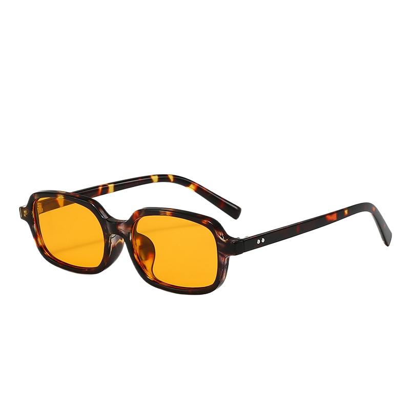 

Classic Designer Luxury Small Frames Square Sunglasses Female For Male Vintage Punk Sun Spectacles Popular Hip Hop Shades 1PC