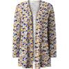 GMXIA Autumn Women's Print Cardigan Long-sleeved Casual Coat