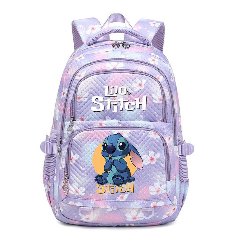 Teen Girl Student Schoolbag With Pattern Printed Backpack, Children'S Large-Capacity Schoolbag, Cute Cartoon