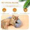 Dog Plush Chew Toys Puppy Pillow for Medium Dogs Upper Spine & Calming Support