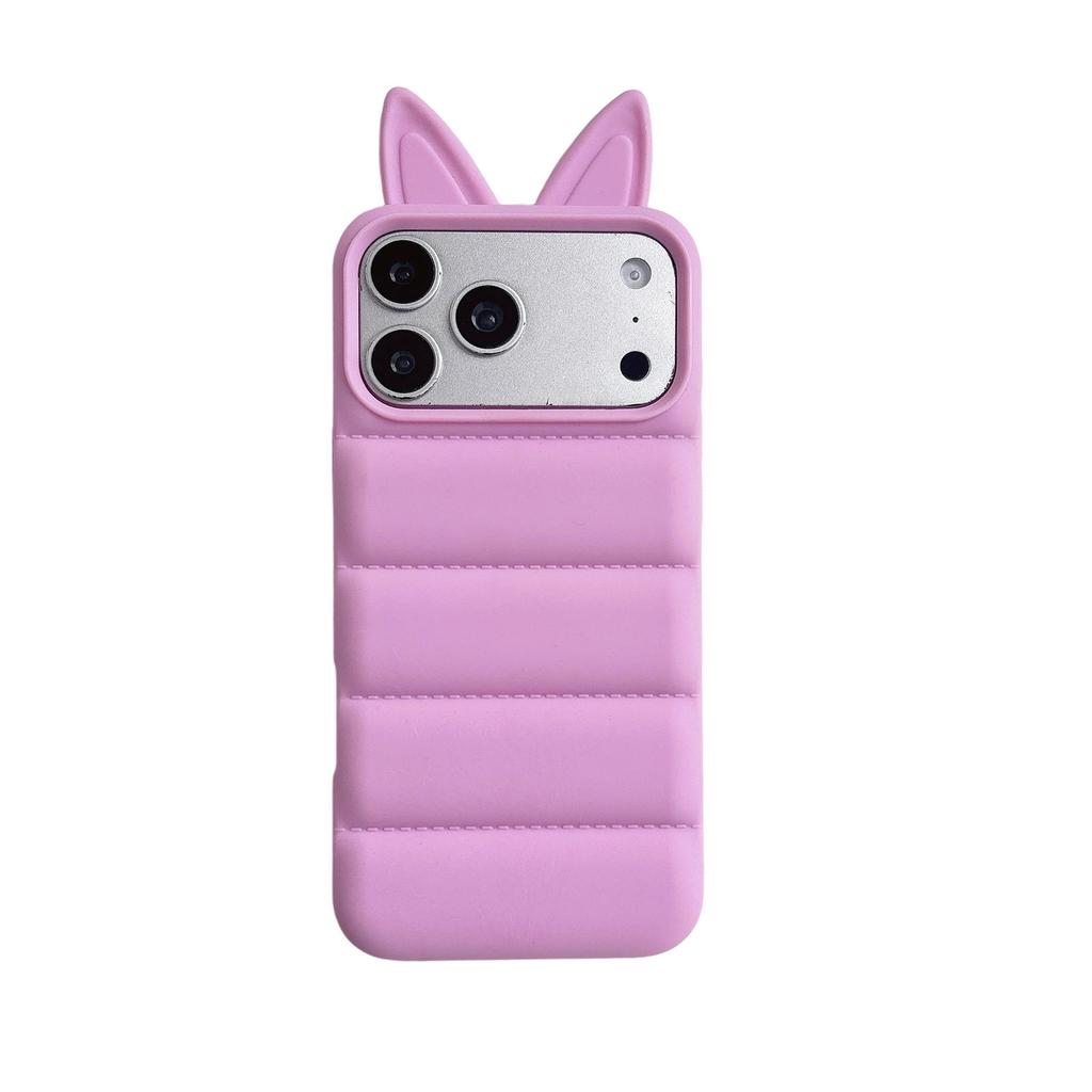 3D Fox Ears & Angel Wings Phone Case for iPhone 14/13/12/11 Pro Max