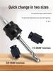 Bimetal Woodworking Hole Saw with Quick Material Removal and Anti-Jamming Extension Rod, Includes Center Drill.