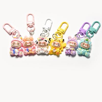 Porte-clés Pendentif La Bu Bu Accessoires Sac à Dos Fille Ornements Suspendus Cadeau Petite Amie