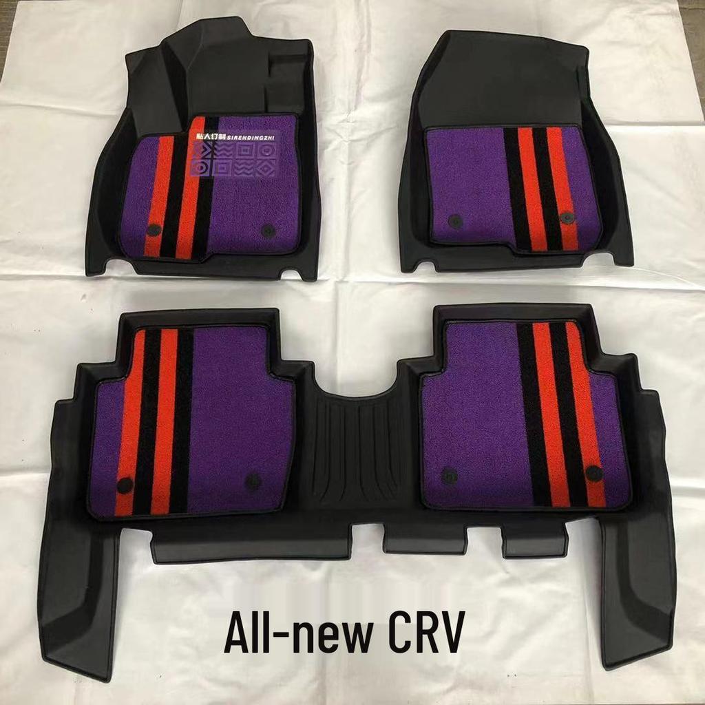 TPE Wear-Resistant Double Layer Car Floor Mats for Buick Regal, LaCrosse, GL8 - Non-Slip with King Silk Ring Design.