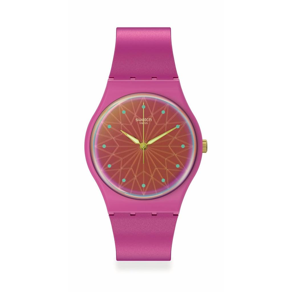 Swatch FANTASTIC FUCHSIA Wristwatch SO28P110 Pink