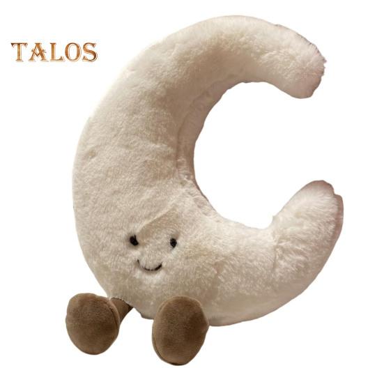 

Подушка «Луна и солнце» в мультяшном стиле, эластичная, полностью наполняющая, плюшевая игрушка, диван-кровать, украшение для дивана, подушка для сна в офисе, подушка для сиденья автомобиля 35cm Moon