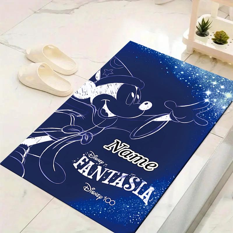 Custom 1Pc Mickey Minnie'S Adventure Rug Office Carpet Indoor Outdoor Entrance Doormat Nonslip Soft And Comfortable Living Room D916128
