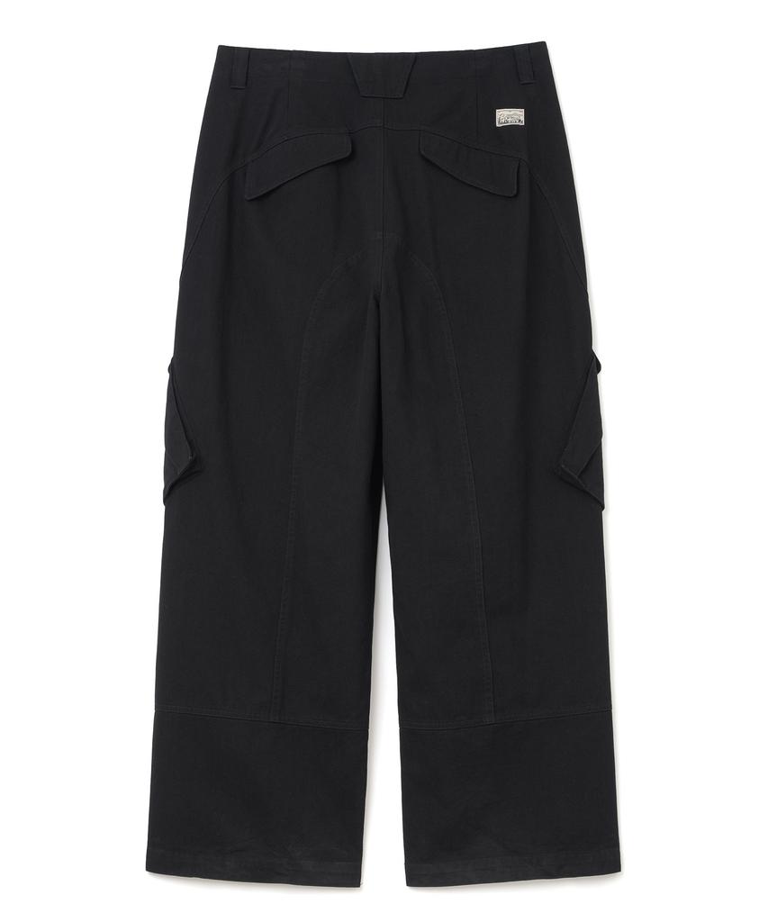 MILLO ARCHIVE Modular Washed Cargo Pants [Black]