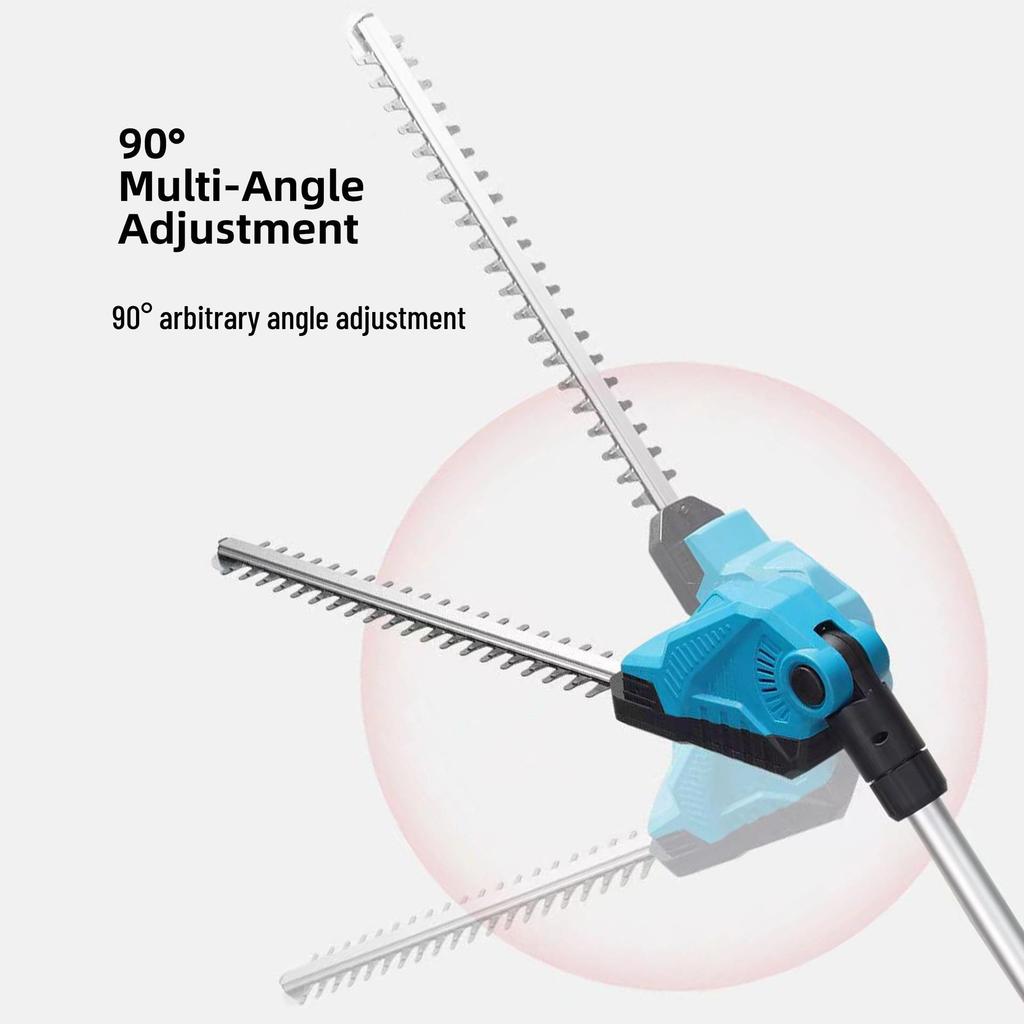 Introducing the 2026 High-Power Telescopic Electric Hedge Trimmer with Rechargeable Lithium Battery.