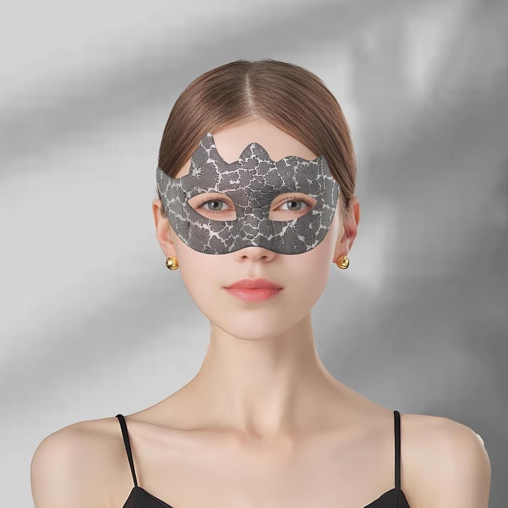 Plastic Jazz Mask Reusable Half Face Mask Retro Halloween Masks Christmas