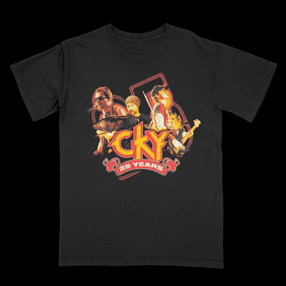 25 Year Tour  CKY Black Gift For Fans Men S-235XL BT1784 Unisex T-Shirt S