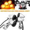 4PCS Front Rear Motorcycle Turn Signal Light 39mm/41mm Motorcycle Accessories Amber Turn Signals Indicator For Harley