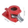4Sets 3/4" Quick Release Heavy Duty Wide Base Iron Wood Metal Clamp Set Woodworking Workbench