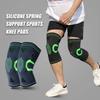 1/2Pcs Knee Braces for Knee Pain Knee Compression Sleeves with Silicone Gel& Spring Support,Knee Patella Protector
