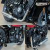 Motorcycle Cruiser Prince Hanwei YP500 Stainless Steel Full Exhaust System Modification