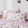 Pillow Cover Pair Pack Cotton Print Pillow Cover Couple Bedding 48*74cm