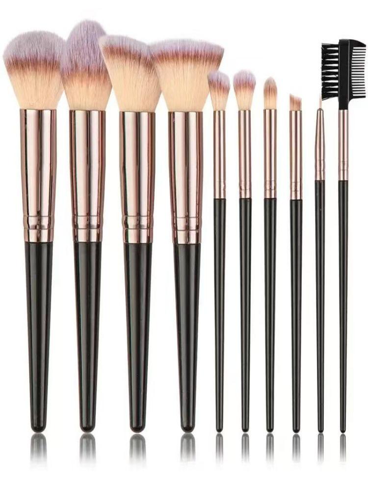 Cross-Border Hot Sale Makeup Brush Set: 3/10/18/30 Piece Set with Loose Powder and Eyeshadow Brushes in Stock.