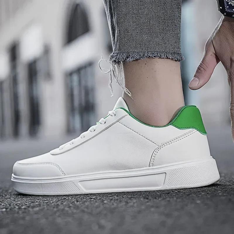 MAEDEF Classic 2024 High Quality Outdoor Sneakers Fashion Men's Soft Comfortable Casual Men‘s Shoes Anti-slip Lace Up Flats Shoe
