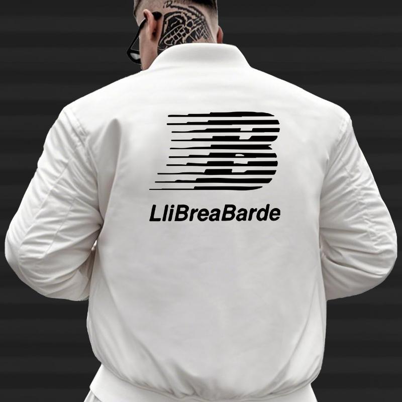 Versatile for Office & Errands: Men s Zipper Baseball Jacket XXL белый