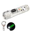 Powerful Mini Keychain Flashlight TYPE-C Fast Charging Multi-function Waterproof Fluorescent Magnetic Warning Camping Flashlight