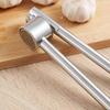 Stainless Steel Garlic Press Detachable Ginger Mud Squeezer Food Processor Garlic Masher  Vegetable