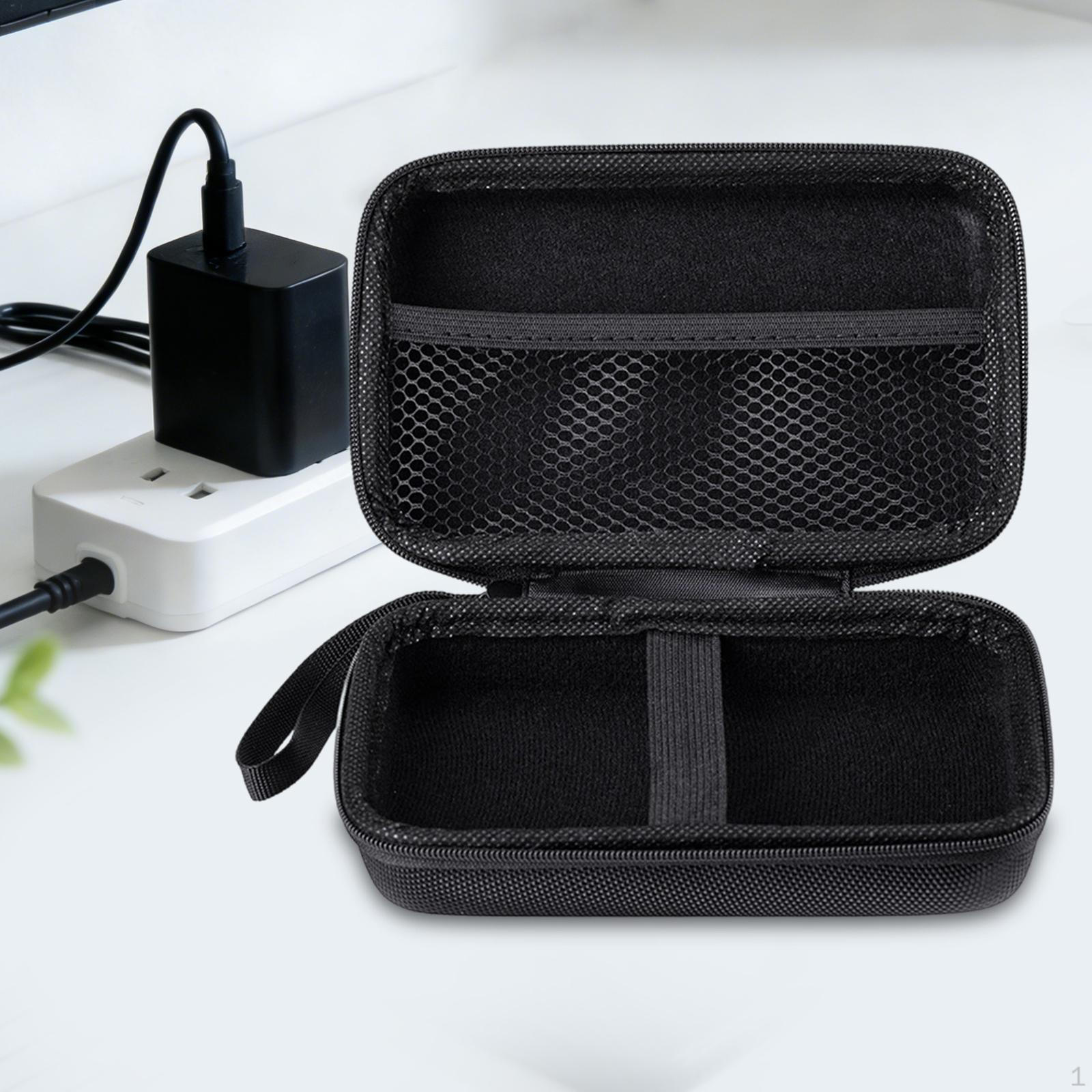 Portable Carrying Case Electronics Accessories Storage Bag Organizer Shockproof Organizing Travel