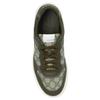 Gucci Chunky B Leather Low Top Skateboard Shoes Men's Beige Green 669582 UPGA0 3350