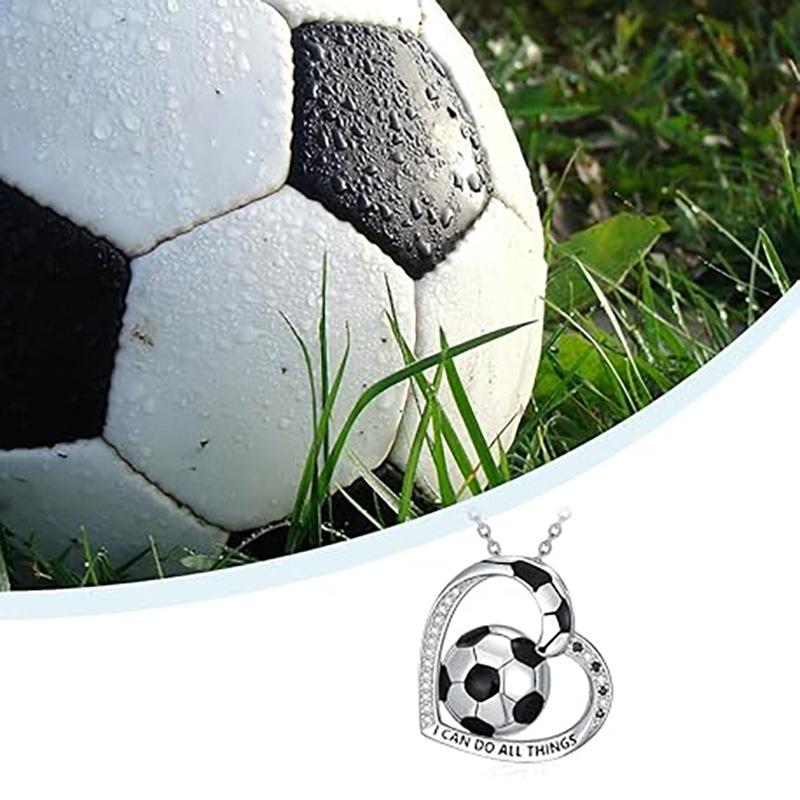 New Sports Style Volleyball/softball/basketball Baseball Pendant Fashion Creative Love Necklace