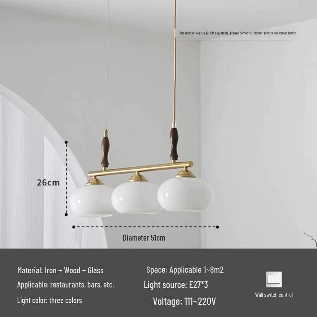 Medieval French Chandelier: Bauhaus-Inspired, Retro American Eye-Protective Lamp for Living Rooms, Bedrooms, and Studies
