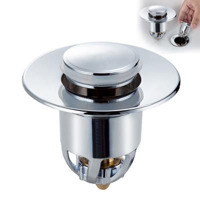 Universal Bathroom Sink Stopper No Overflow Converter Sink Strainer Plug for Enjoying Fresh Air At Home