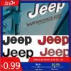 Držáky na nápoje Auto Přední Kapota Znak pro JEEP Grand Cherokee Wrangler Renegade Patriot Liberty Compass Zadní Kufr Boční Znak Samolepka
