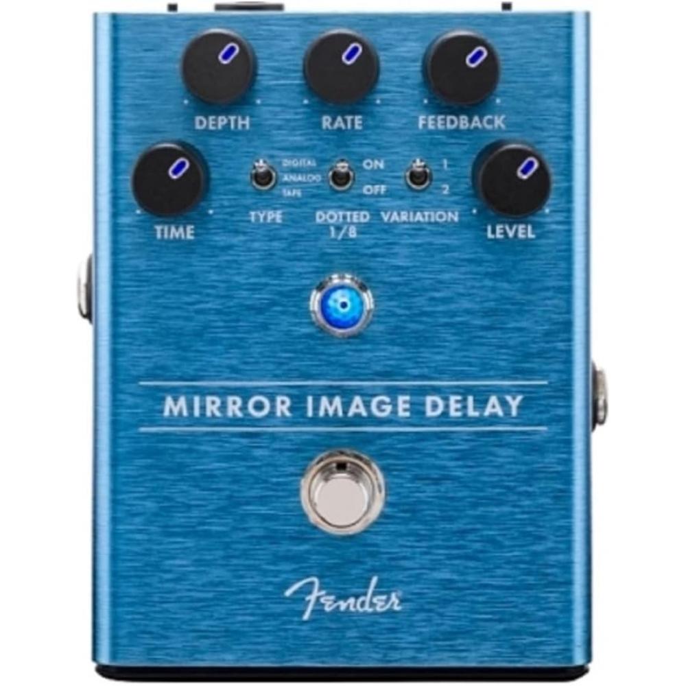 Fender Эффектор Mirror Image Delay Батарейки в комплект не входят Зеркальное отражение Задержка Космическая система