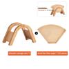 Coffee Filter Paper Holder Storage Box Wood Dust-proof V60 Filter Paper Rack Stand Home Cafe Making Coffee Accessories Coffeware