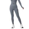 European & American Women's Seamless High Waist Yoga Pants - Tummy Control, Hip Lift, Nude Feel, Quick-Drying, Tight Fit for Cycling & Fitness.