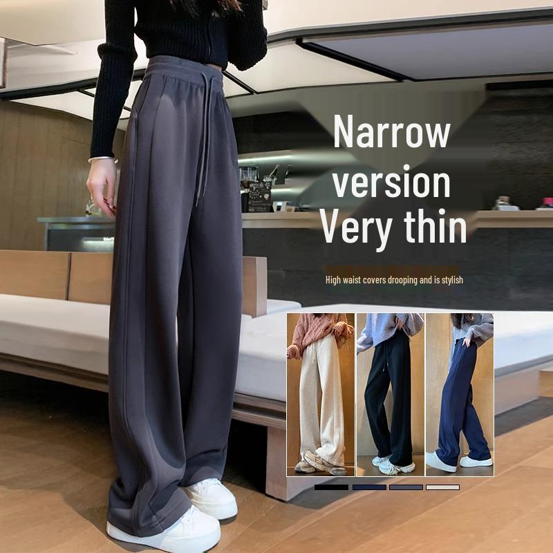 

Women s Fleece-Lined Narrow/Wide-Leg Casual Winter Pants 2XL