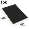 20pcs 16/32K Black Scratch Paper DIY Creative Painting Scraping Paper with Bamboo Stick Colorful Drawing Paper Art Painting Kit