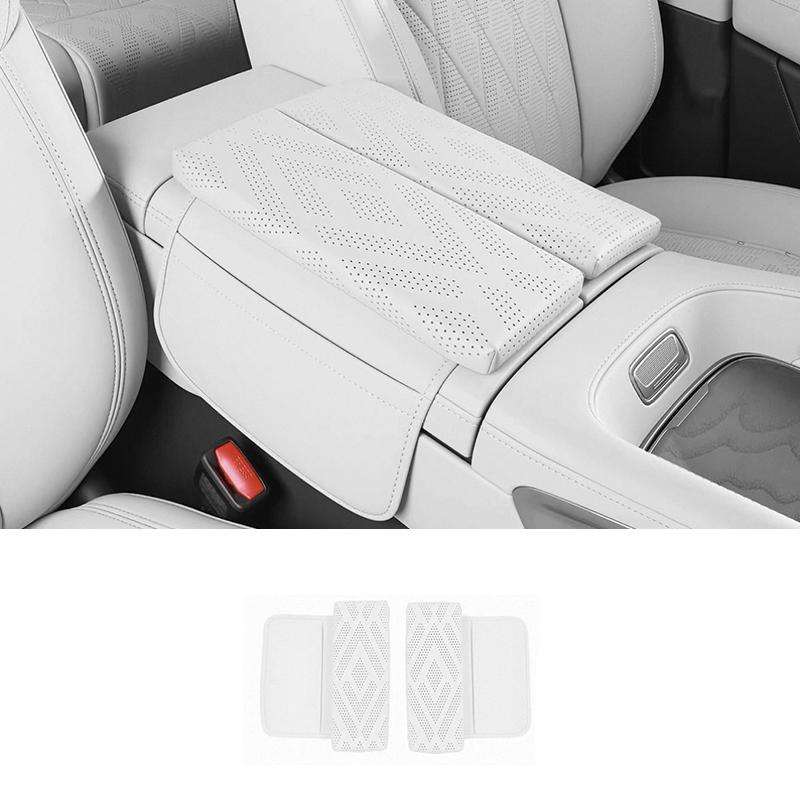 For Zeekr 8X 2026 Car Armrest Box Cover Pad Leather Anti-Scratch Dustproof Cushion Car Interior Accessories