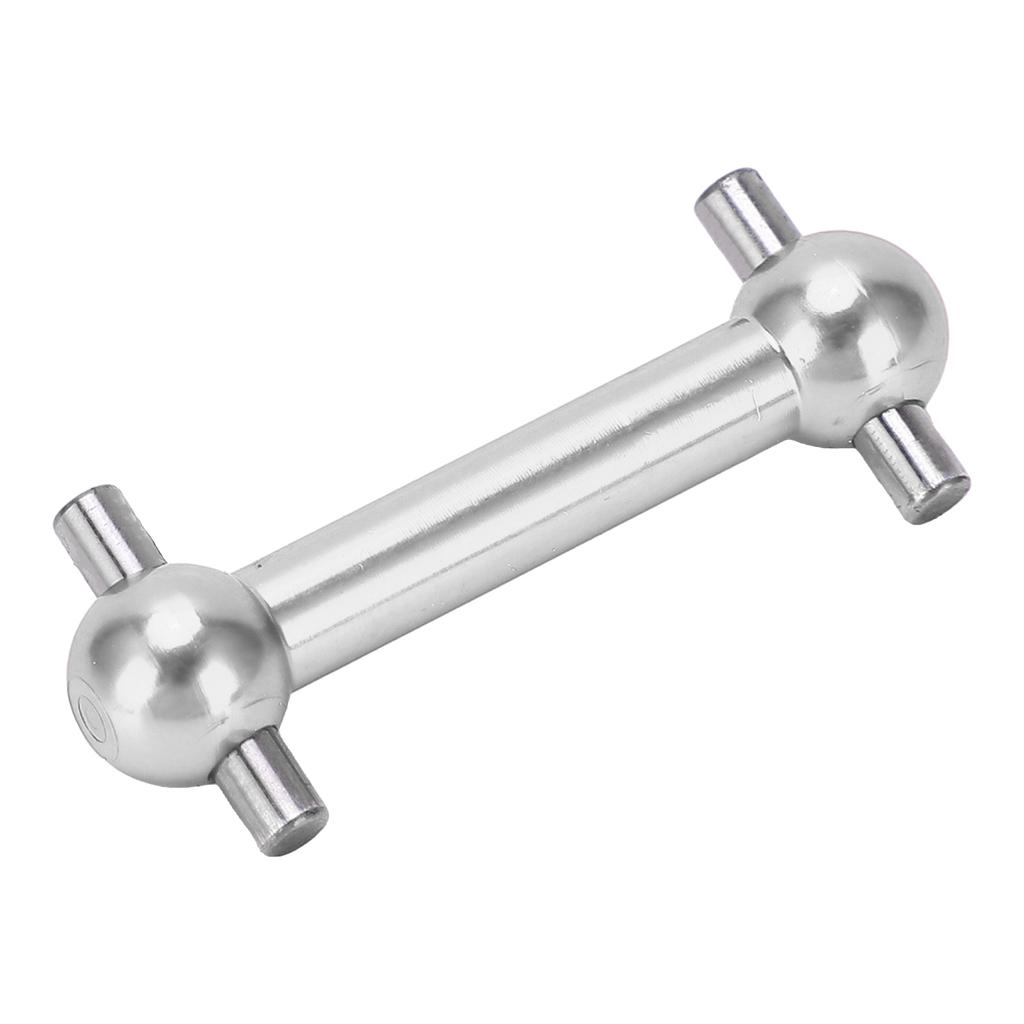4PCS Aluminum Alloy Dog Bone Drive Shaft Set for    01  02 RC Car Upgrade Parts