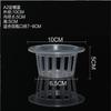 Plastic Net Pot Style Basket for Soilless Cultivation of Leafy Greens Fruiting Plants and Microgreens In Indoor Setups