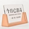 Sanitized Table Sign Today Sign for Eyelash Studio Hotel Banquet Wood Base Acrylic Panel Signage Reusable Portable