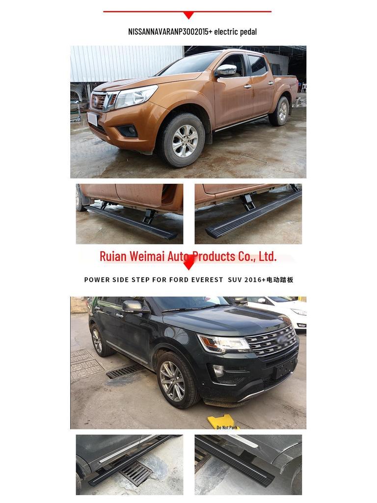 Toyota Hilux Tacoma Electric Pedal & REVO Side Step Extension