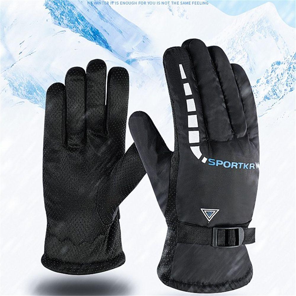 Thicken Warm Gloves Ultralight Motorcycle Gloves New Winter Gloves  Men Women