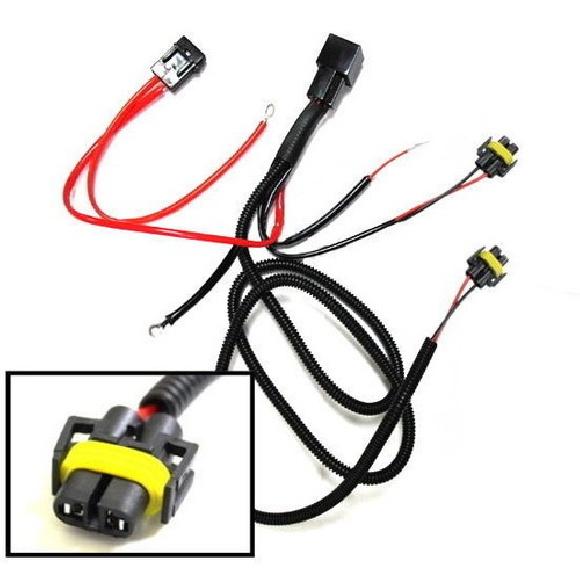 H11 880 Relay Wiring Harness For HID Conversion Kit, Add-On Fog Lights, LED DRL