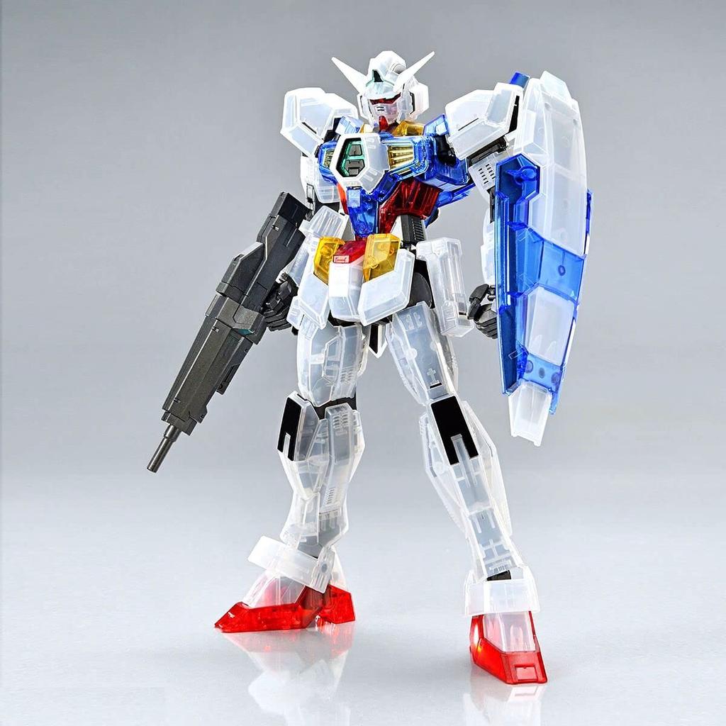 Bandai MG Gundam Base Limited Gundam Wear System Set Mobile Suit Gundam AGE 1/100 AGE-1 [Clear Color]