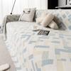Geometry Chenille Living Room Sofa Towel Four Seasons Universal Couch Blanket Soft Non Slip Sofa Full Protective Cover