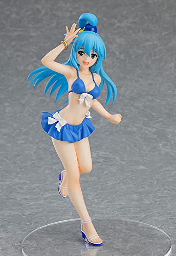 POP UP PARADA KonoSuba: Niech Bóg błogosławi ten wspaniały świat! Aqua Swimsuit Ver. Kompletna figurka malowana z tworzywa sztucznego, nieskalowana