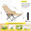 Adjustable Outdoor Moon Chair with Leg Rest - Reclining & Portable Folding Lounge Chair for Home & Fishing