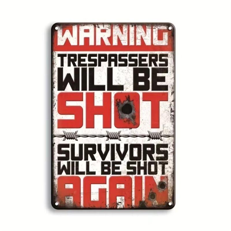 

Retro Metal Wall Art Sign Home Decor 20x30cm